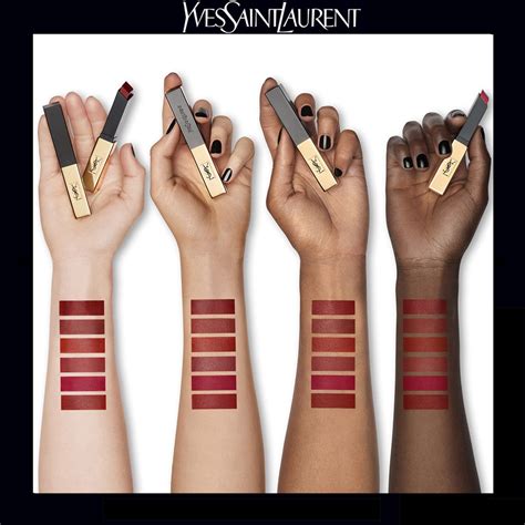 yves saint laurent rossetto video|ROUGE PUR COUTURE THE SLIM .